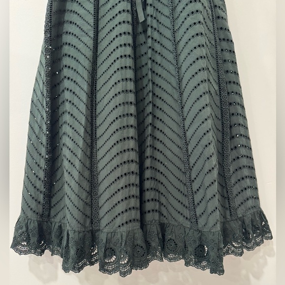 ULLA JOHNSON Olga broderie anglaise cotton midi dress - Picture 6 of 12